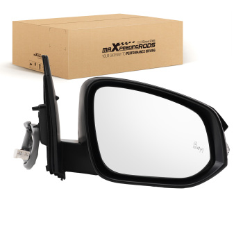 Passenger Rear View Mirror compatible for Toyota RAV4 2013-2015 879100R090A1 Black