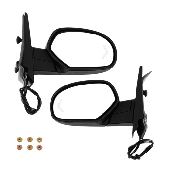 Extendable Mirror compatible for Chevy Silverado 1500 2007-2013 25775875 Heated