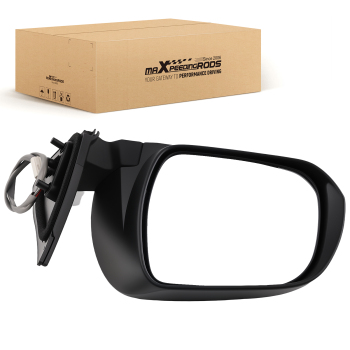 Driver Rear View Mirror compatible for Toyota Highlander 2008-2013 879400E061 Black