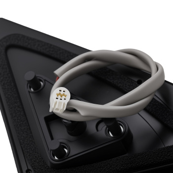 Driver Heated Mirror compatible for Toyota Highlander Base SE Sport 2008-2013 Black