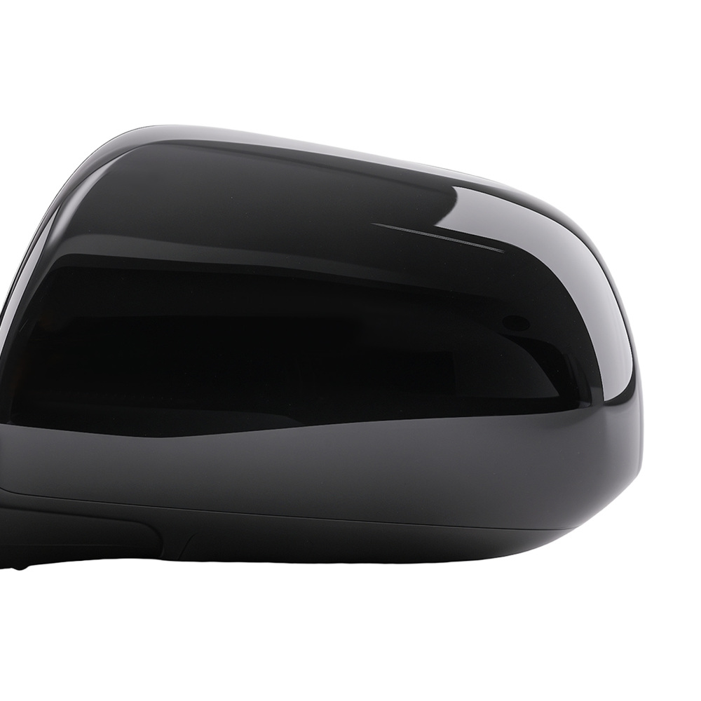 Driver Heated Mirror compatible for Toyota Highlander Base SE Sport 2008-2013 Black
