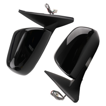 Side Mirror Heated Pair compatible for Toyota Highlander Hybrid 2008-2010 879100E092