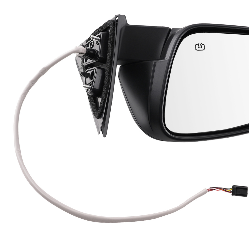 Heated Left Mirror Power compatible for Toyota Highlander 2014-2018 879400E130 Black