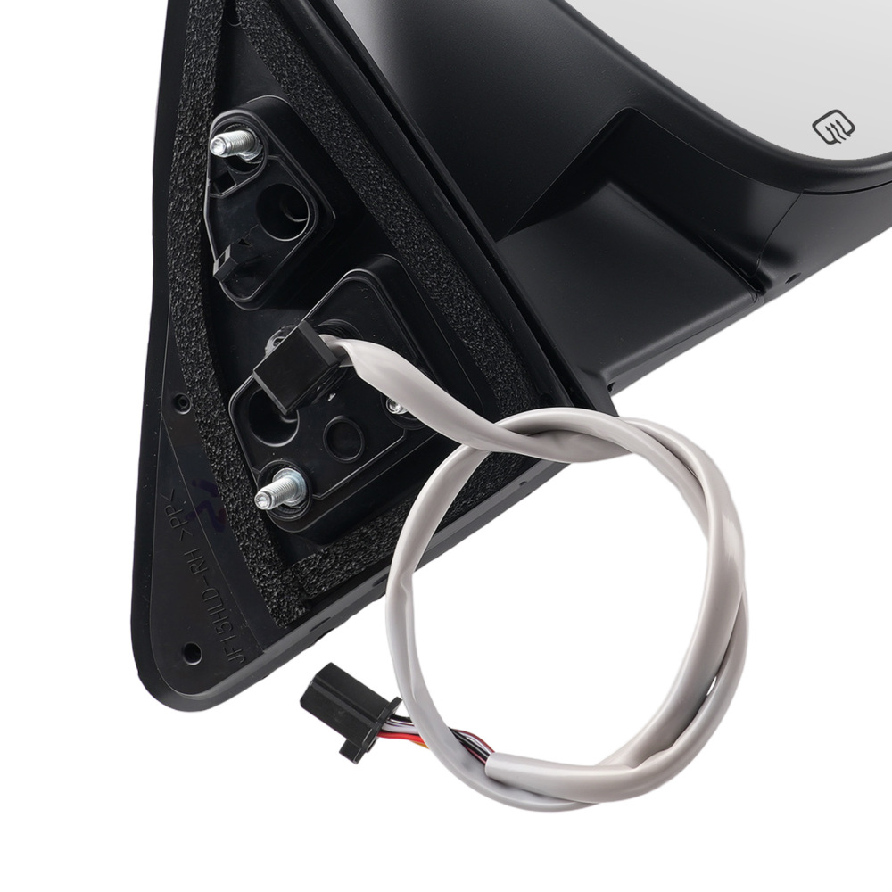 Side Mirror compatible for Toyota Highlander Hybrid 2014-2019 879100E282 Heated Black