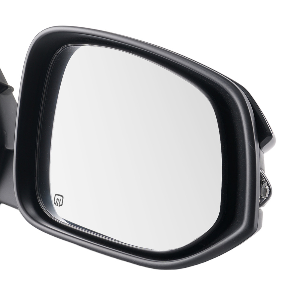 Side Mirror compatible for Toyota Highlander Hybrid 2014-2019 879100E282 Heated Black