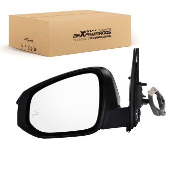 Driver Mirror Power compatible for Toyota RAV4 2.5L 2013-2015 12864542 Heated Black