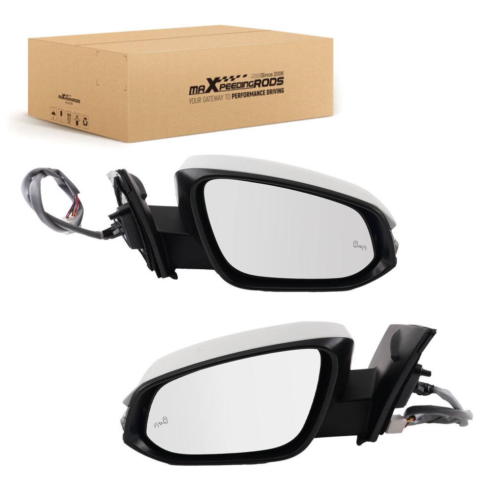 Power Side Mirror compatible for Toyota RAV4 XLE 2.5L 13-14 879100R090D0 Heated BSM