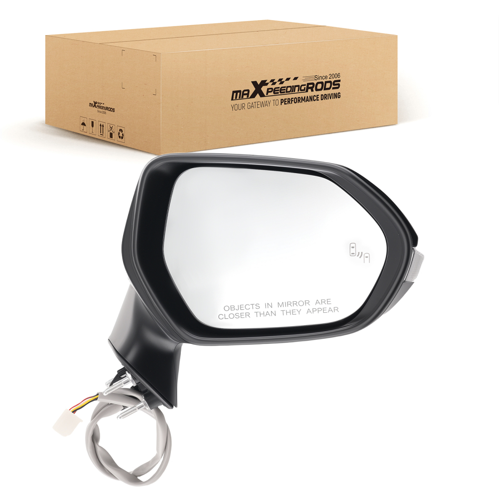 Right Rear View Mirror compatible for Toyota Corolla 2019-2022 Blind Spot Power Adjust