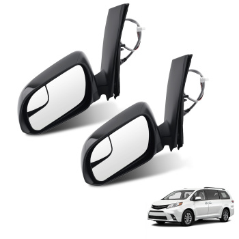 Heated Side View Mirror Power compatible for Toyota Sienna SE 2015-2020 Left Right