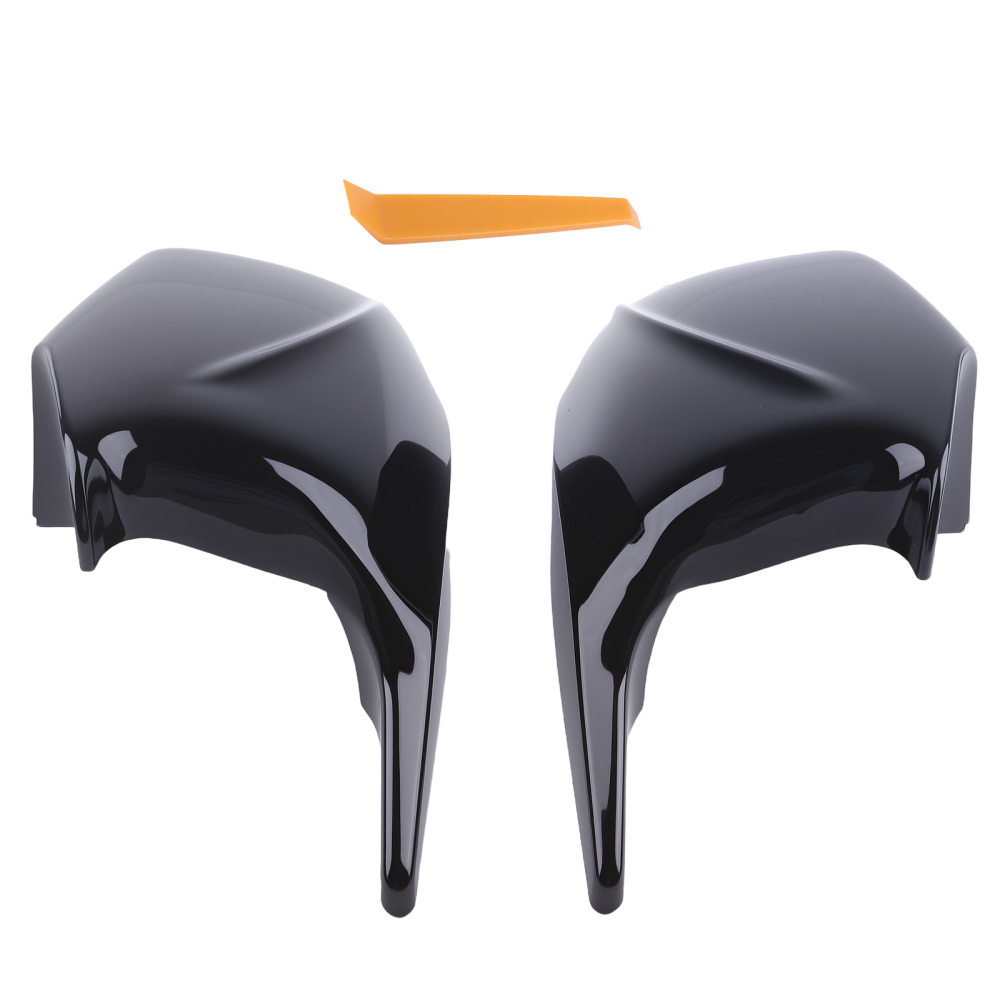 Door Mirror Cap Kit compatible for BMW 5 Series F10 F11 F18 520i-550i 2010-2013 51167216369