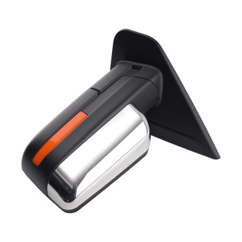 Chrome Left Mirror compatible for Ford F-150 2004-2014 Power Heated Signal 6118586F