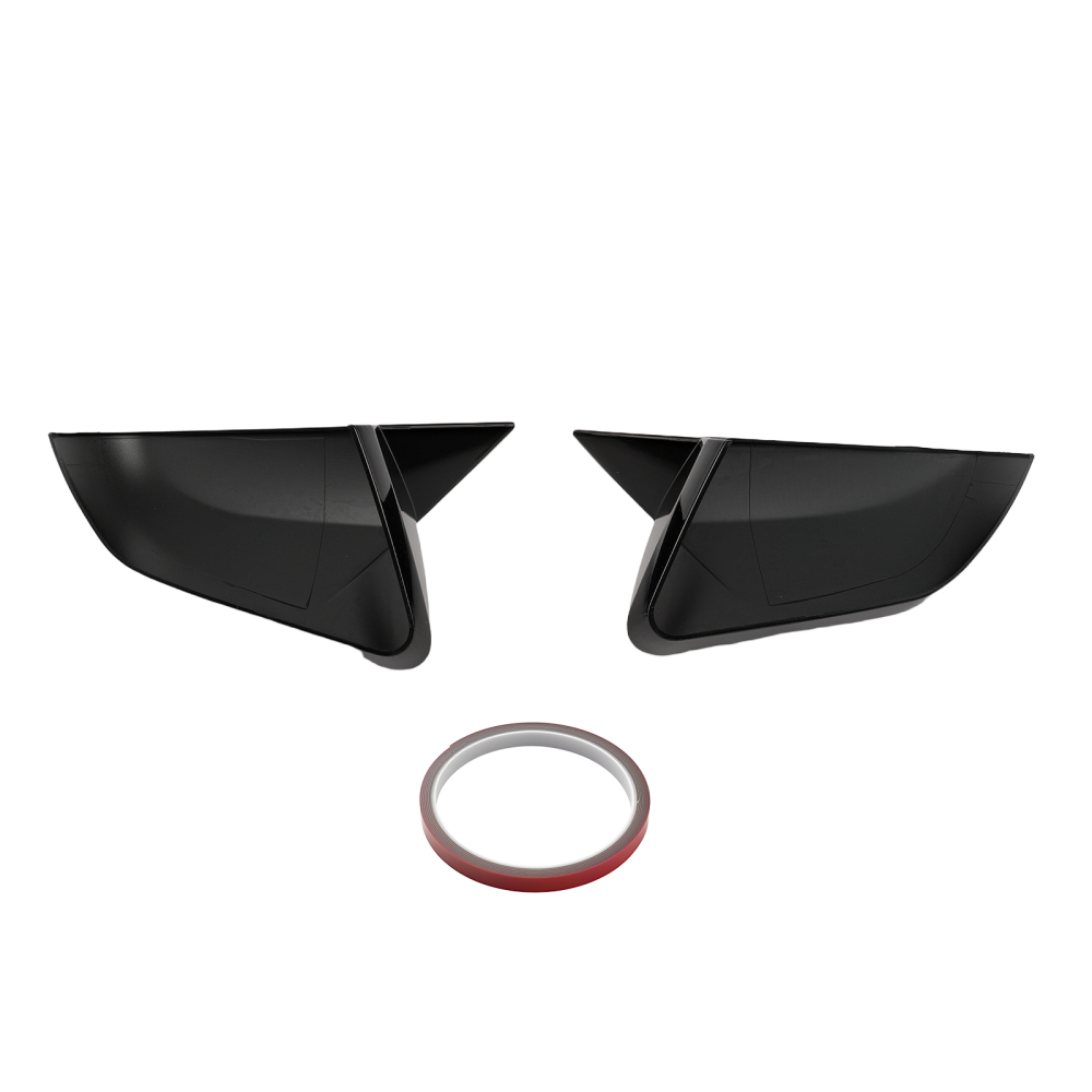 Exterior Mirror Cover Set compatible for Ford Mustang 2015-2023 FR3B-17683 FR3Z-17682 2PCS