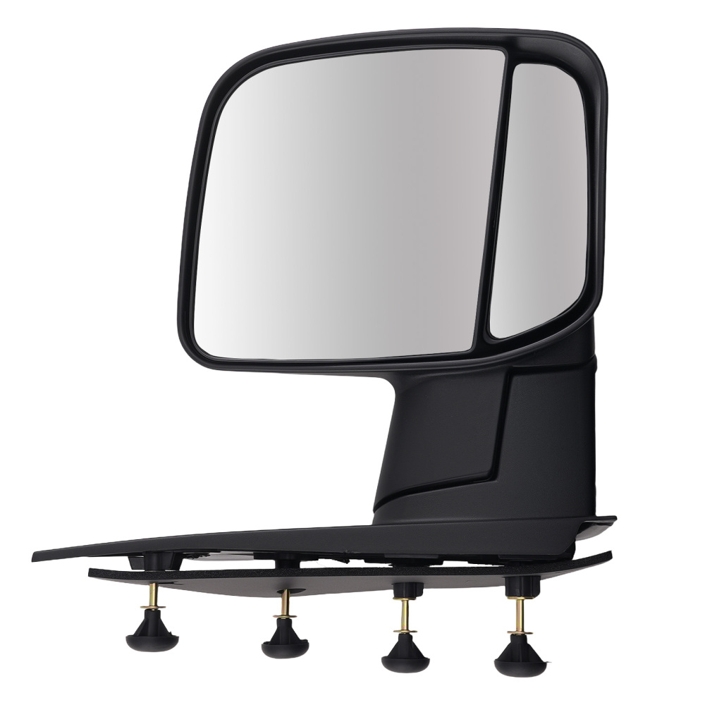 Left Right Side Mirror compatible for Ford E-150/E-250 03-13 15227440 ABS Black Power