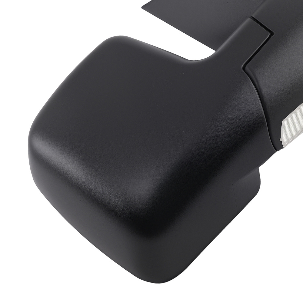 Left Right Side Mirror compatible for Ford E-150/E-250 03-13 15227440 ABS Black Power