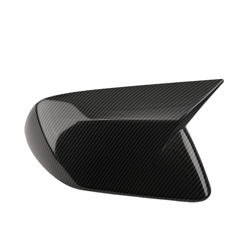 Carbon Fiber Side Mirror Cover compatible for Ford Mustang 2015-22 FR3B-17683 FR3Z-17682 2x
