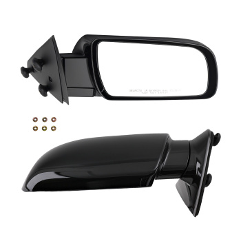 L+R Side Mirrors compatible for Chevy C1500/Blazer/Compatible for Escalade 88-00 15764759 Manual Fold