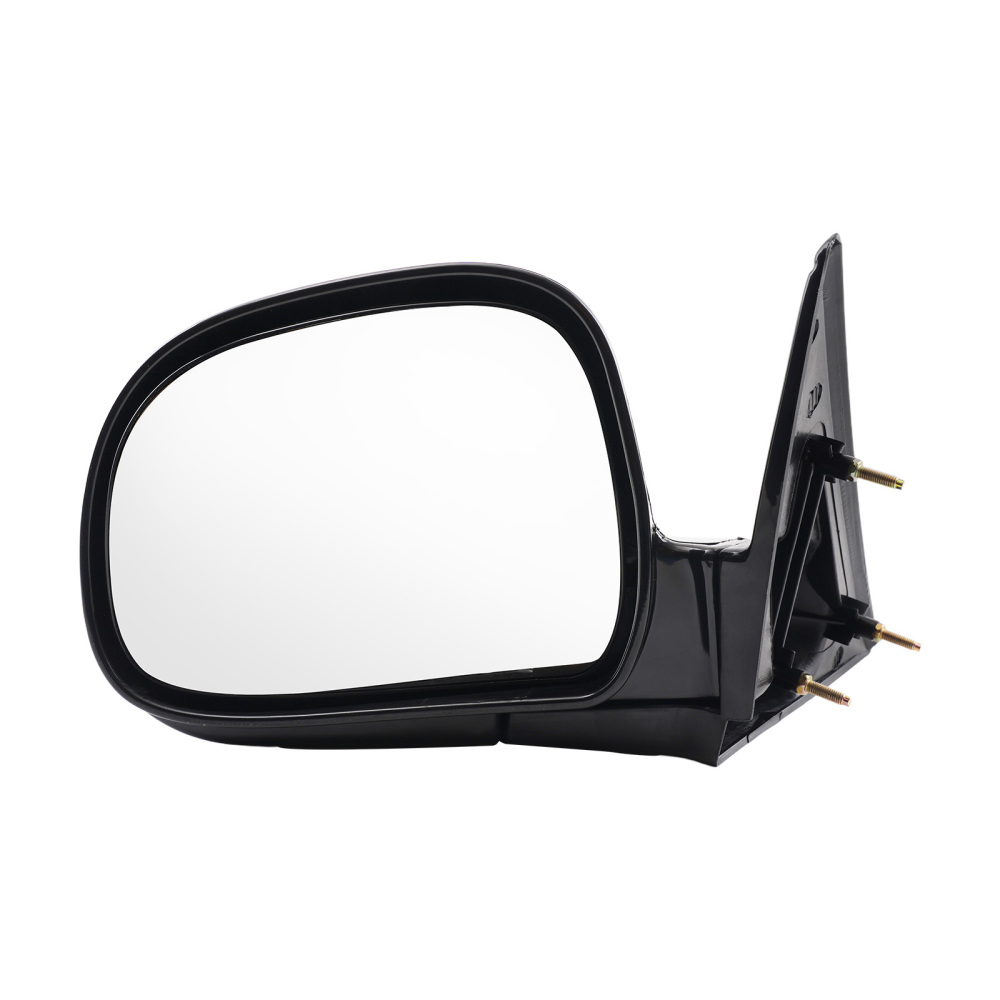 Front Manual Side Mirror compatible for Chevy Blazer/S10 94-98 15150849-WH ABS