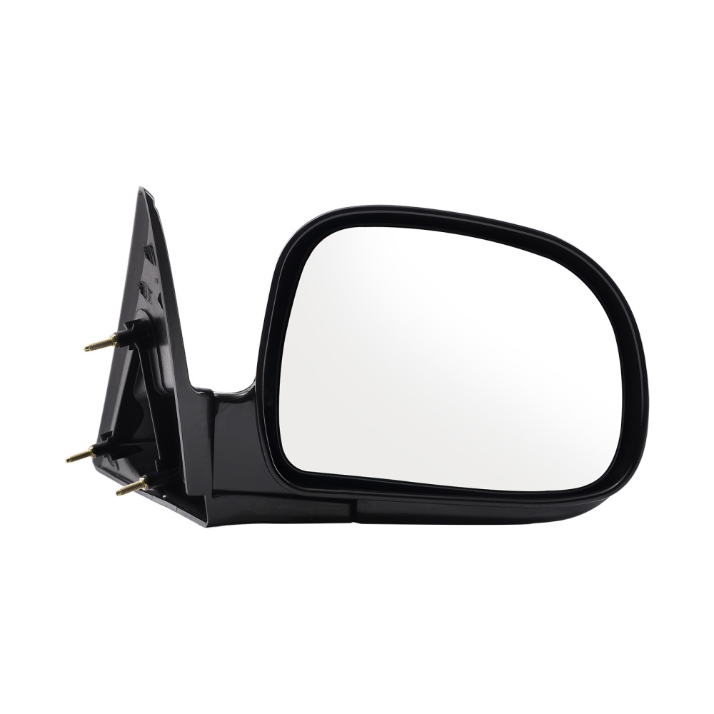 Front Manual Side Mirror compatible for Chevy Blazer/S10 94-98 15150849-WH ABS