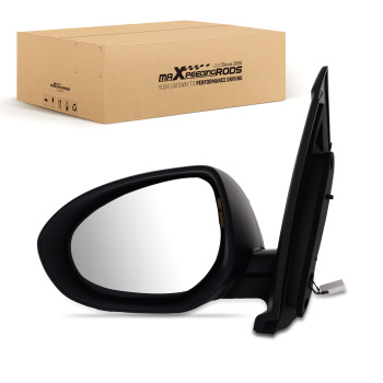 Left Side Mirror compatible for Mazda 2 1.5L DOHC 11-14 Manual Fold DR616918Z