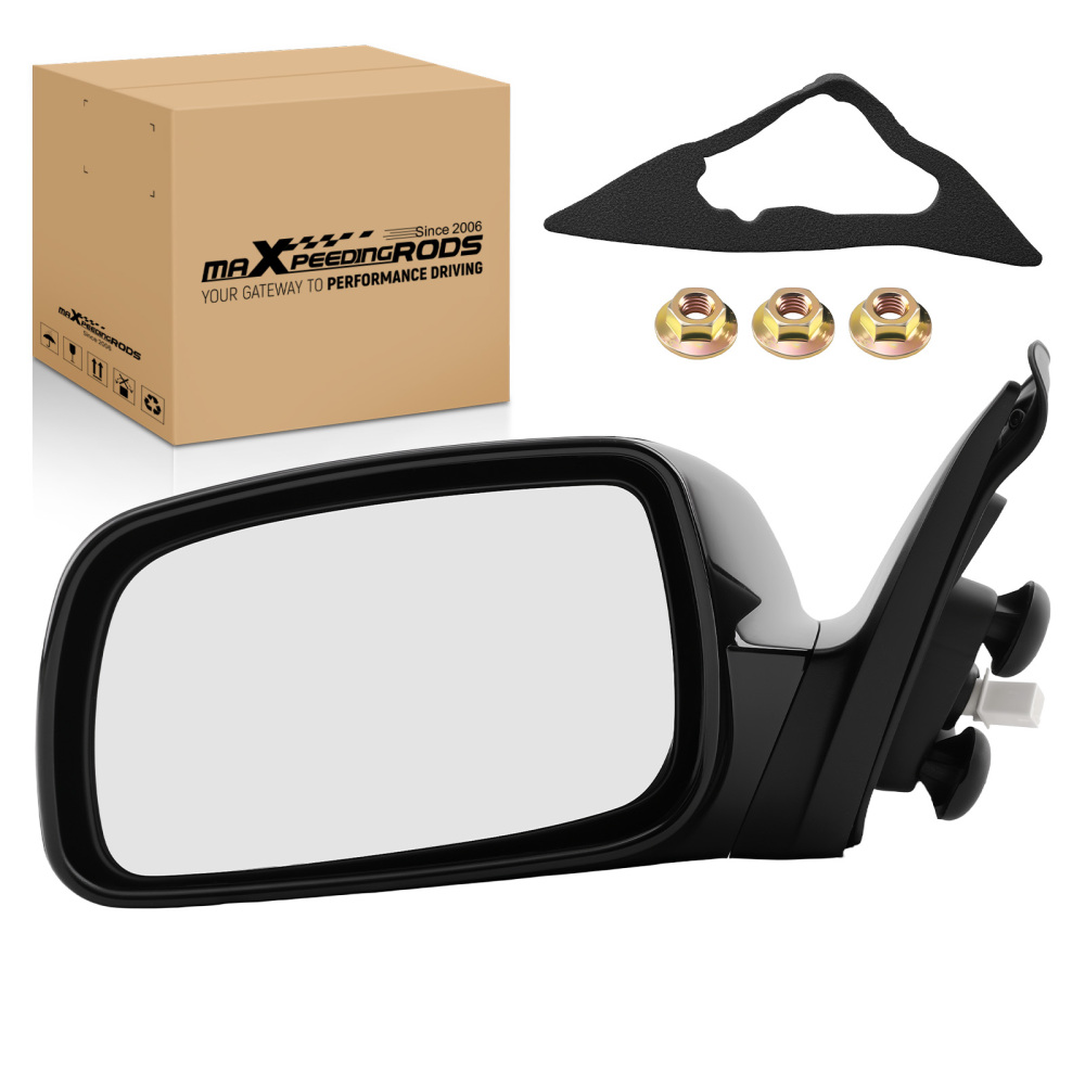 Left Mirror Assembly compatible for Toyota Camry 2007-2011 TO1320214 Power Textured