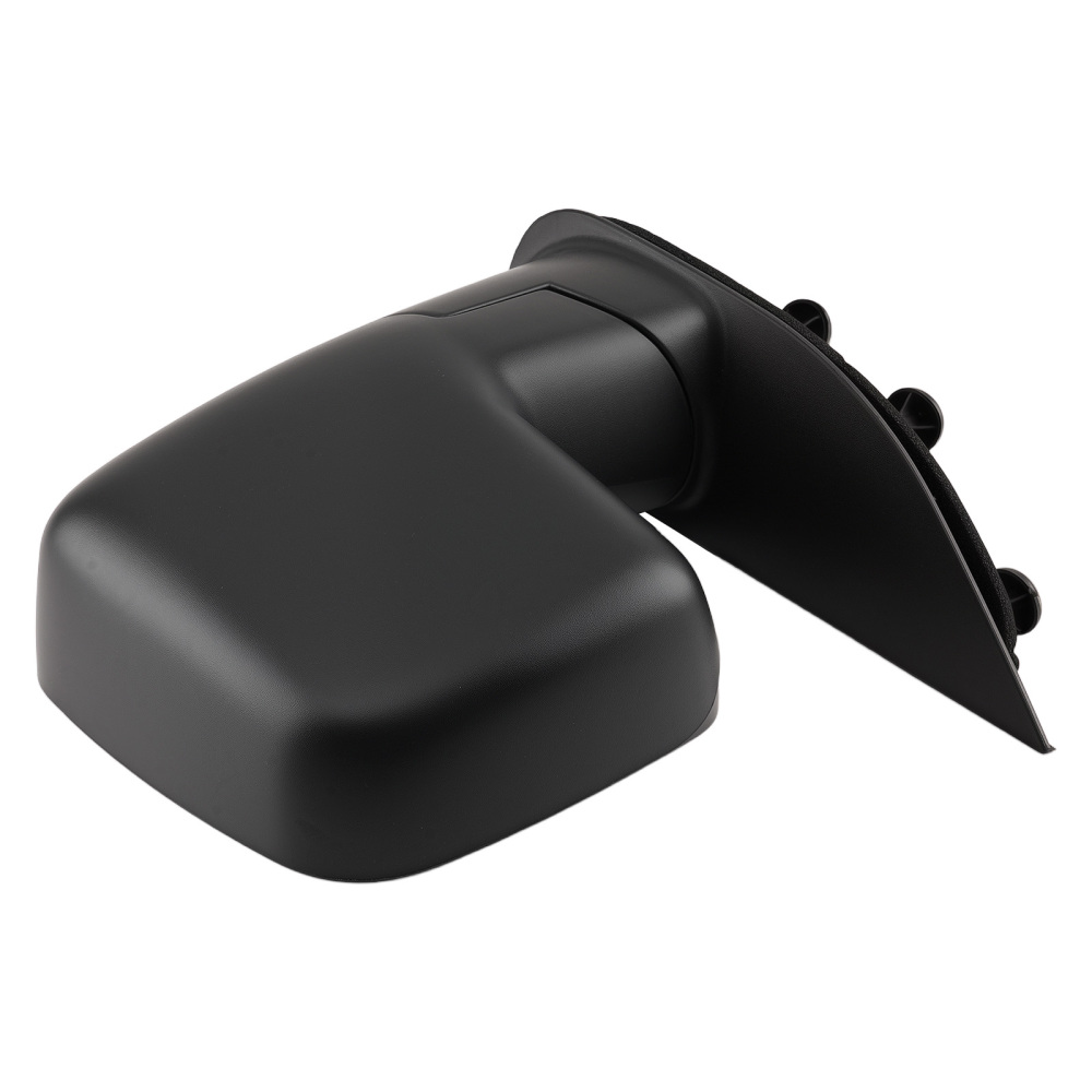Left Manual Mirror compatible for Ford E-150/E-250/E-450 2003-2013 Black ABS