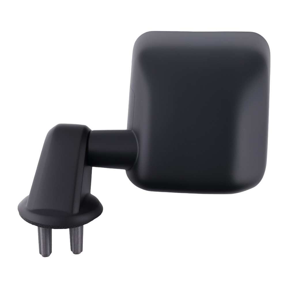 Black Manual Side Mirror compatible for Jeep Wrangler 2007-2017 Non-Heated 55077966A27