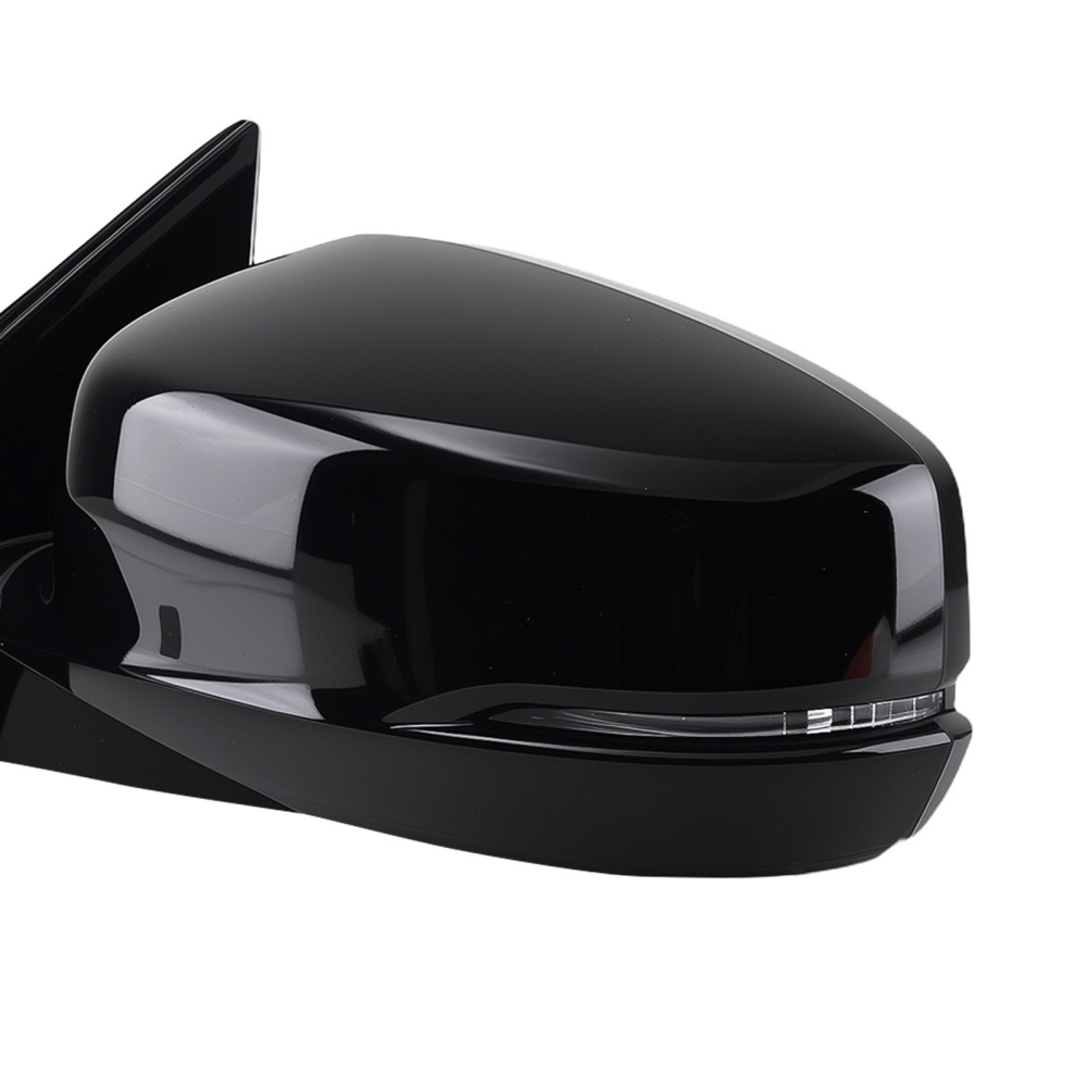 Driver Mirror Heated Power compatible for Honda Accord EX-L/Hybrid 2013-2017 Black