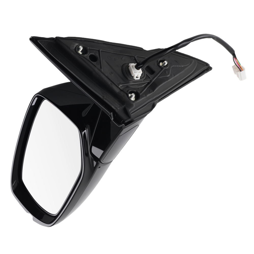 Driver Mirror Heated Power compatible for Honda Accord EX-L/Hybrid 2013-2017 Black