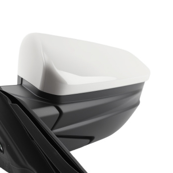 Left Mirror compatible for Honda Civic LX/EX/Turbo 2016-2021 128-65833L Glass compatible for White