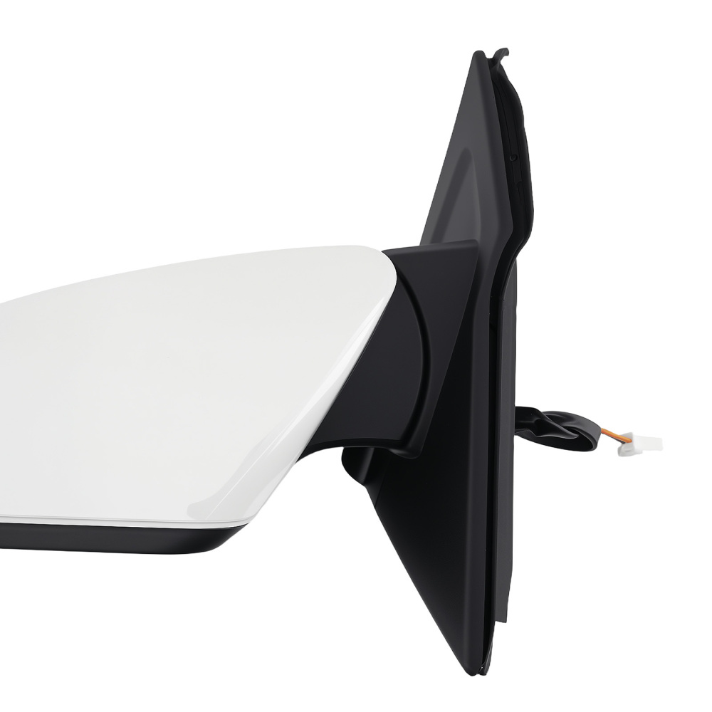 Left Mirror compatible for Honda Civic LX/EX/Turbo 2016-2021 128-65833L Glass compatible for White