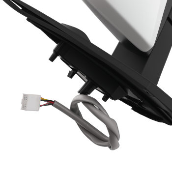 Rear View Side Mirror compatible for Toyota RAV4 2013-2014 879400R100A1 Heated compatible for White