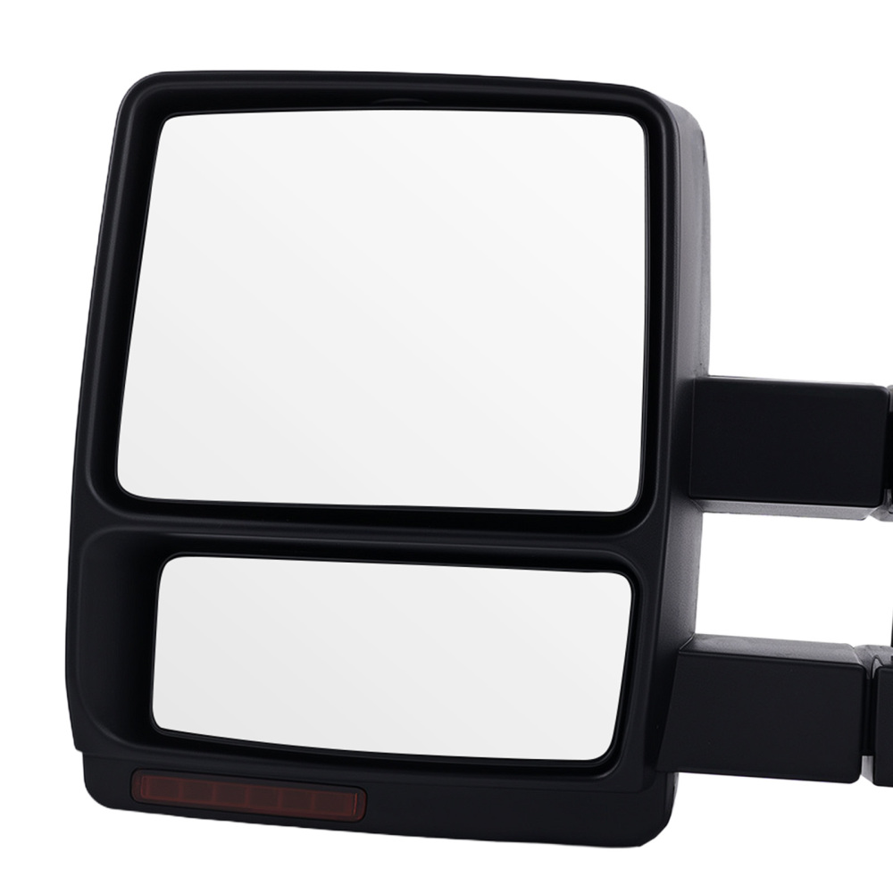 Extendable Mirror compatible for Ford F-150 07-14 FO1320321 Towing Heated LED