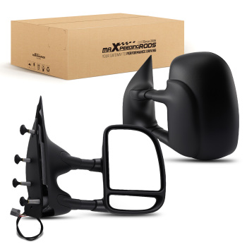 Front Side View Mirror compatible for Ford E350 E450 Super Duty 2009-2016 128-01698R