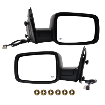 Heated Power Mirror compatible for Ram 1500/2500/3500 2010-2018 68147862AL Left Right