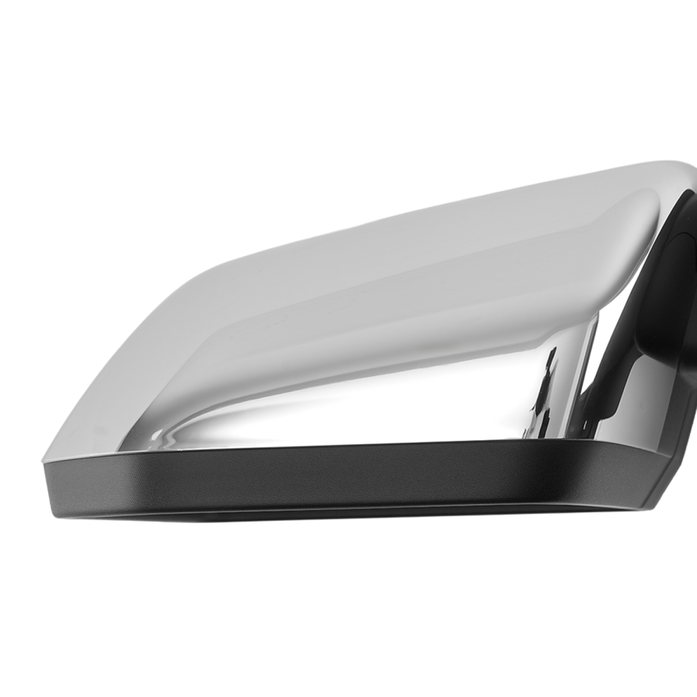 Left Heated Mirror compatible for Ford F-150 Crew Cab 2015-2017 Chrome FL3Z17683JB