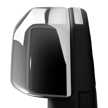 Blind Spot Driver Mirror compatible for Ford F-150 King Ranch 2015-2018 Chrome FL3Z17683NB