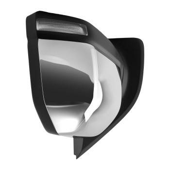 Blind Spot Driver Mirror compatible for Ford F-150 King Ranch 2015-2018 Chrome FL3Z17683NB