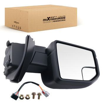 Left Mirror compatible for Ford F-150 Lariat 2015-2020 Power Adjust Puddle Light
