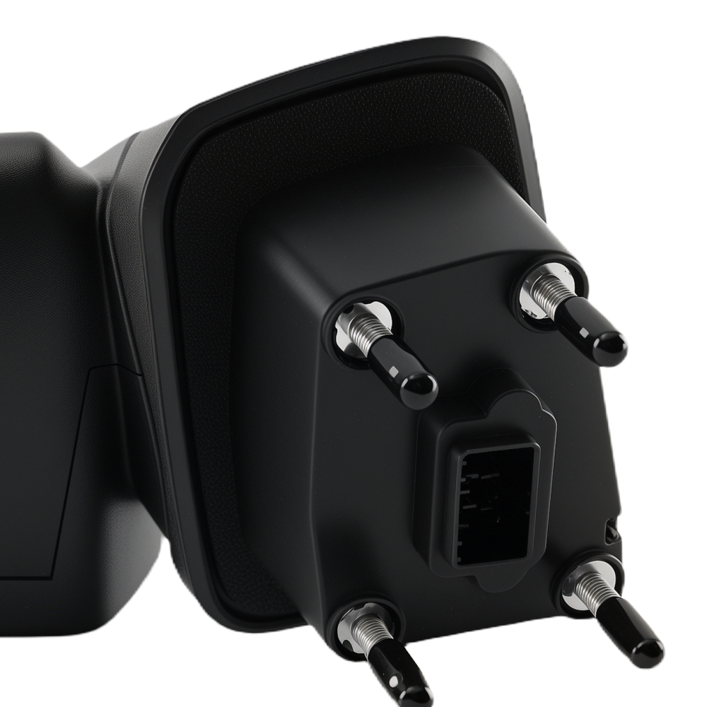 Door Mirror Left Power compatible for Chevy Silverado 1500 2019-2024 GM1320582 ABS