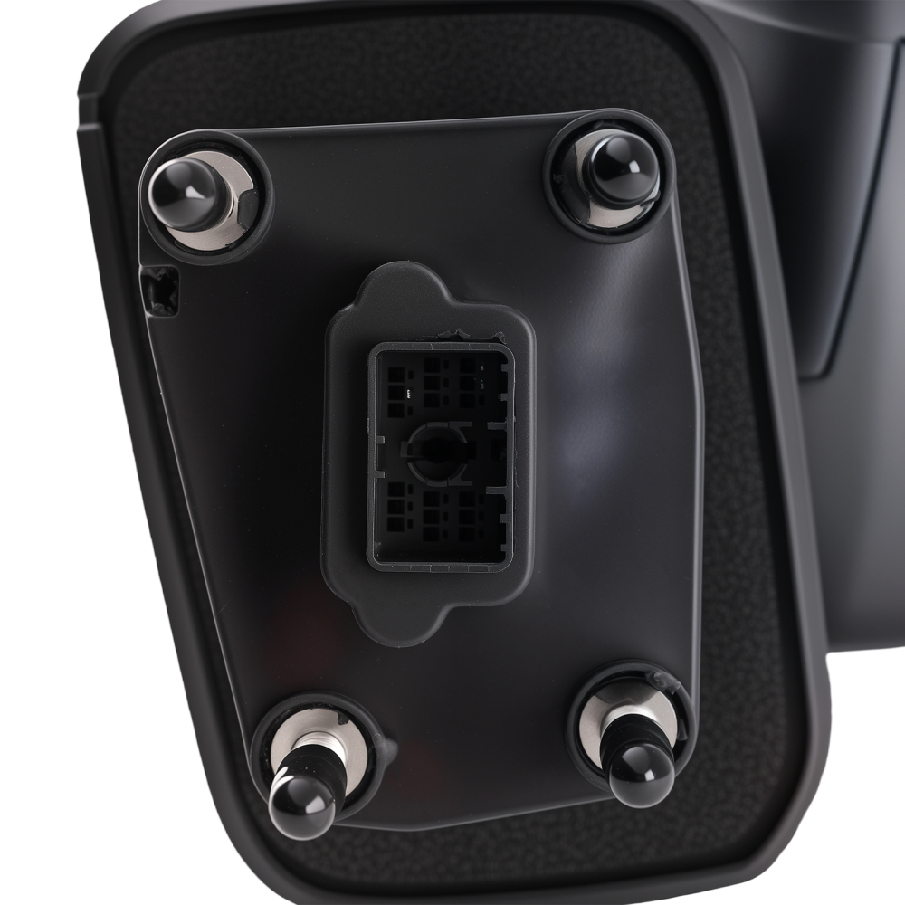 Door Mirror Left Power compatible for Chevy Silverado 1500 2019-2024 GM1320582 ABS