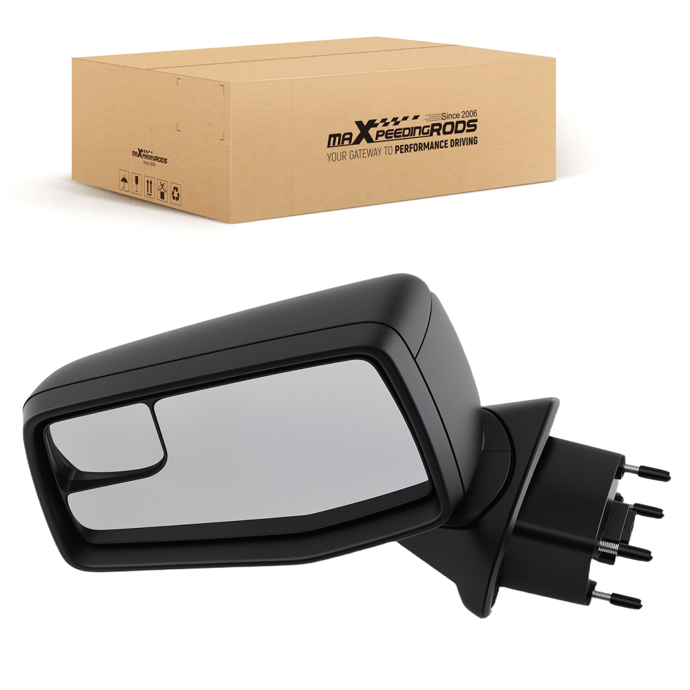 Door Mirror Left Power compatible for Chevy Silverado 1500 2019-2024 GM1320582 ABS