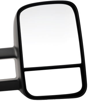 Black Manual Mirror Set compatible for GMC C/K Series 1988-1998 Left Right