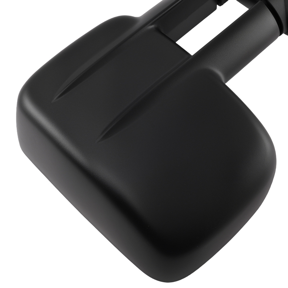 Black Manual Mirror Set compatible for GMC C/K Series 1988-1998 Left Right