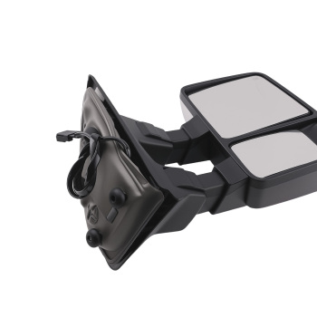 Rear View Mirror Chrome compatible for Ford F-250 Super Duty 1999-2007 Turn Signal