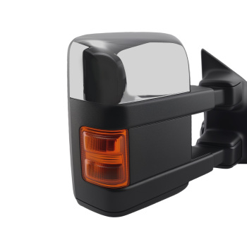 Rear View Mirror Chrome compatible for Ford F-250 Super Duty 1999-2007 Turn Signal