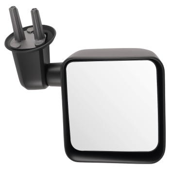 Rear View Mirror Right compatible for Jeep Wrangler JK Unlimited 2007-2018 Manual