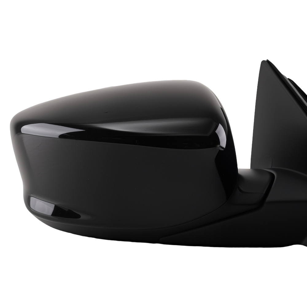 Right Mirror compatible for Honda Accord EX/LX 2013-2016 Power Black 76201T2FA11ZE ABS