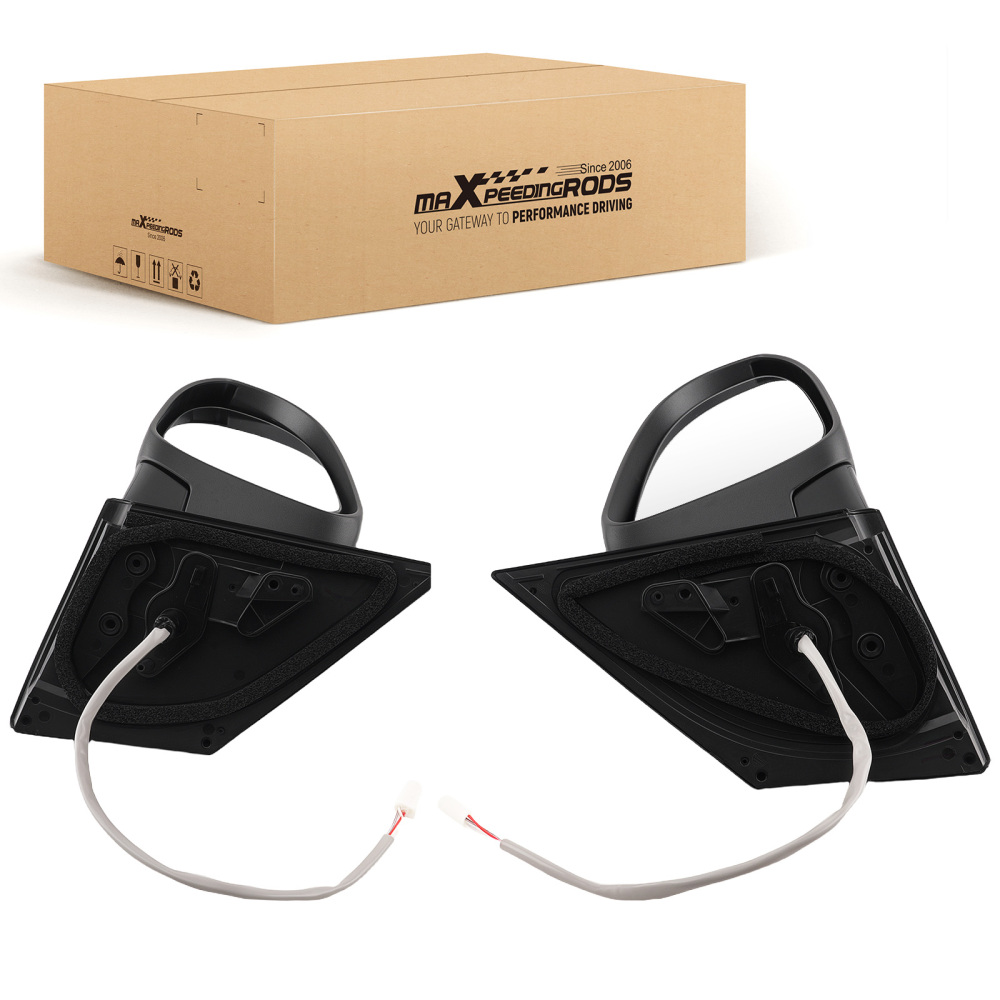 Power Side Mirror compatible for Toyota Corolla 2014-2019 8791002F81C0 Manual Fold Pair