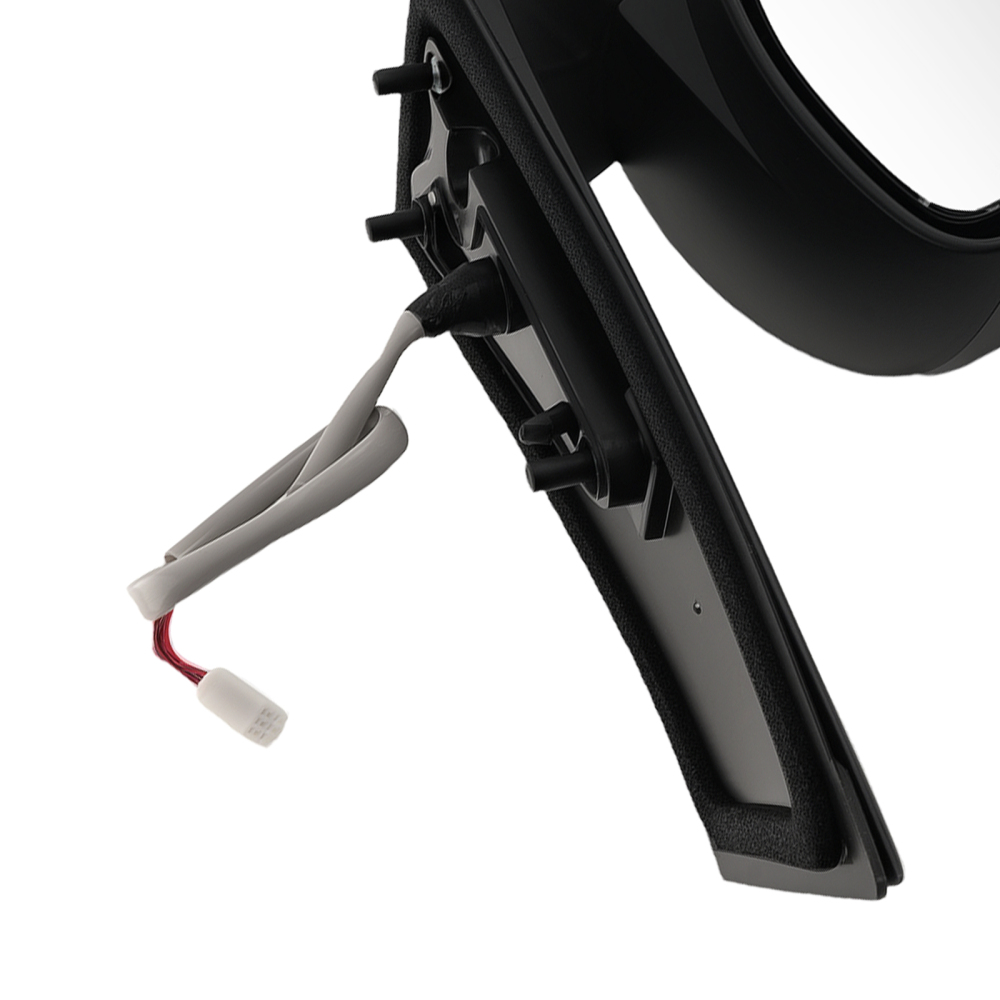 Black Heated Mirror compatible for Toyota Sienna 13-17 TO1320301 Power Side View Pair