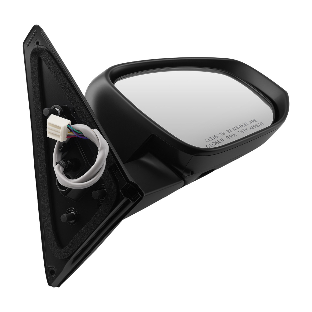 Right Heated Mirror Signal Light compatible for Toyota 4Runner Limited 2014-2018 Black